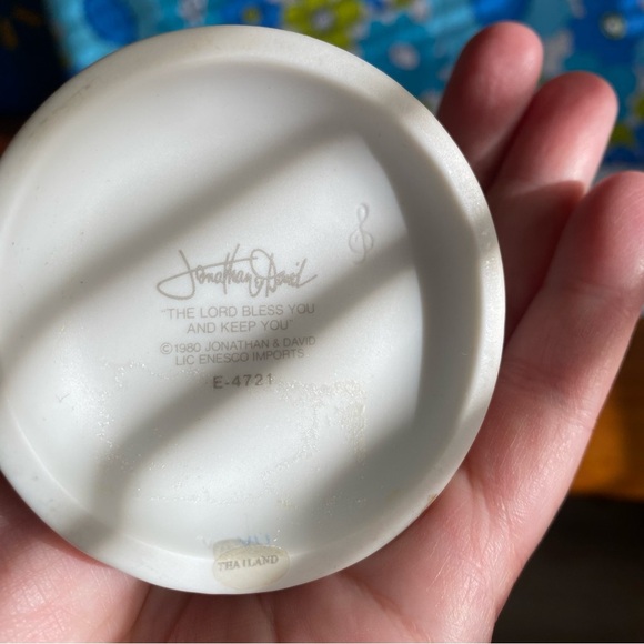 Vintage 1980 Precious Moments figurine The Lord Bless you and keep you - Picture 4 of 4